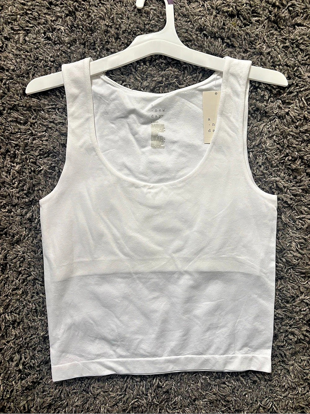 new day Tank Top in White NWT